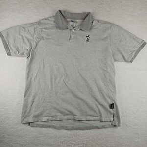 Vintage Disneyland Resort Polo Shirt Mens‎ XXL Gray Mickey Embroidered 90s